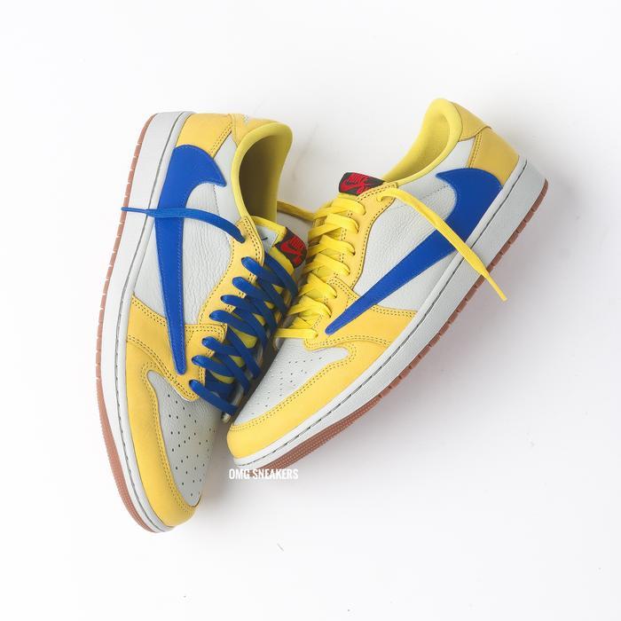 Air Jordan 1 Low Travis Scott Canary (W) - BNIB Original 100%