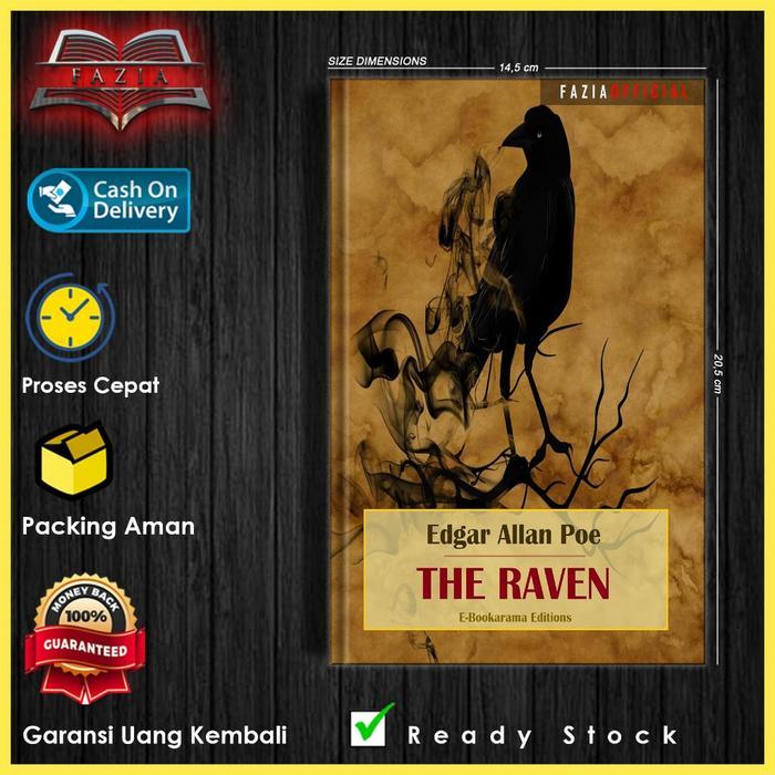 The Raven by Edgar Allan Poe (English/Indonesia)