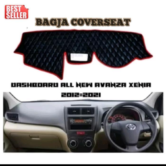 Alas Dasbor Mobil Avanza/Xenia Tahun (2012-2021) Motif Wajik Kulit Sintetis Car