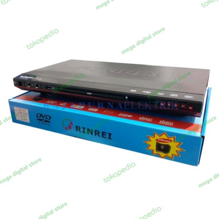 New/Dvd Player Rinrei ~Drn-533 Body Besi Karaoke Dvd/Vcd Mp3 Usb Player Mp4 Dvd Video