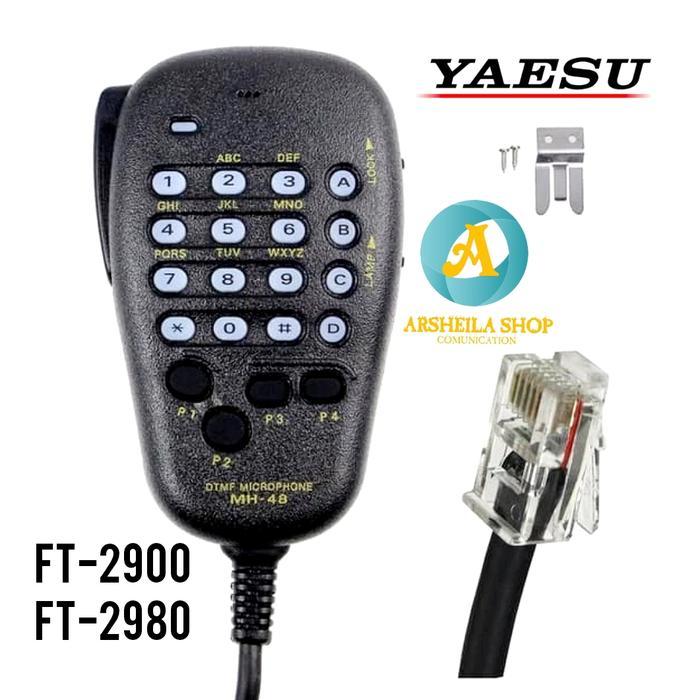 extra mic microphone Radio rig yaesu ft2900 mh48