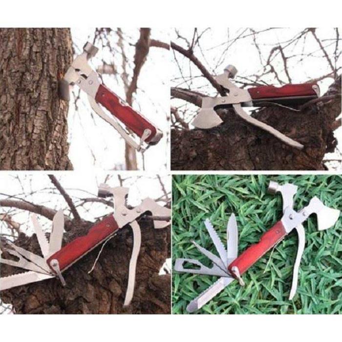 Terbaru Multifunctional Edc Axe Hammer Survival Tools