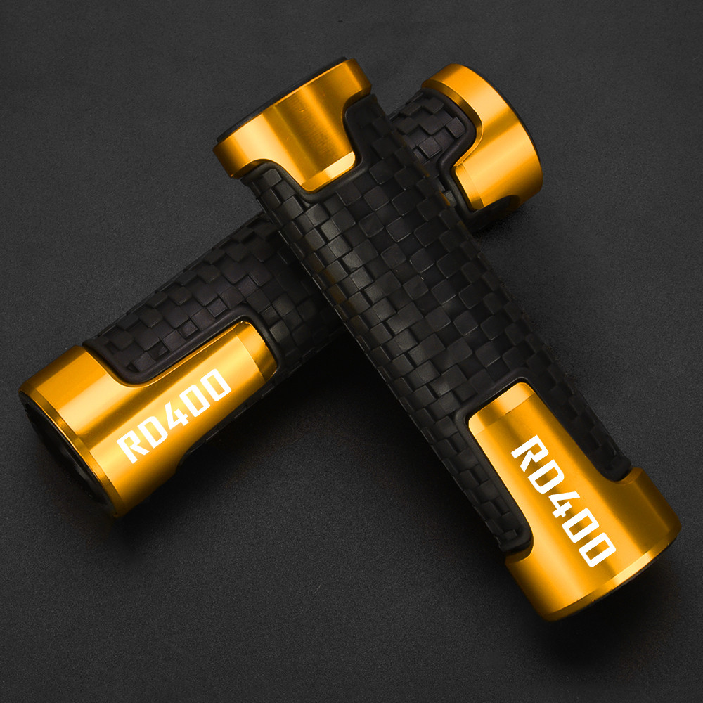 FOR YAMAHA RD400 RD 400 RD400C/D/E/F 1976-1979 7/8'' 22MM CNC MOTORCYCLE HANDLEBAR GRIP ANTI-SKID