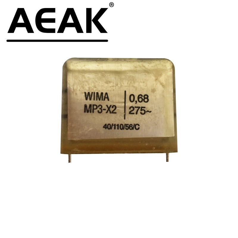 1PCS WIMA MP3-X2 0.68UF 275V MP3-X2 0.01UF 275V AEAK