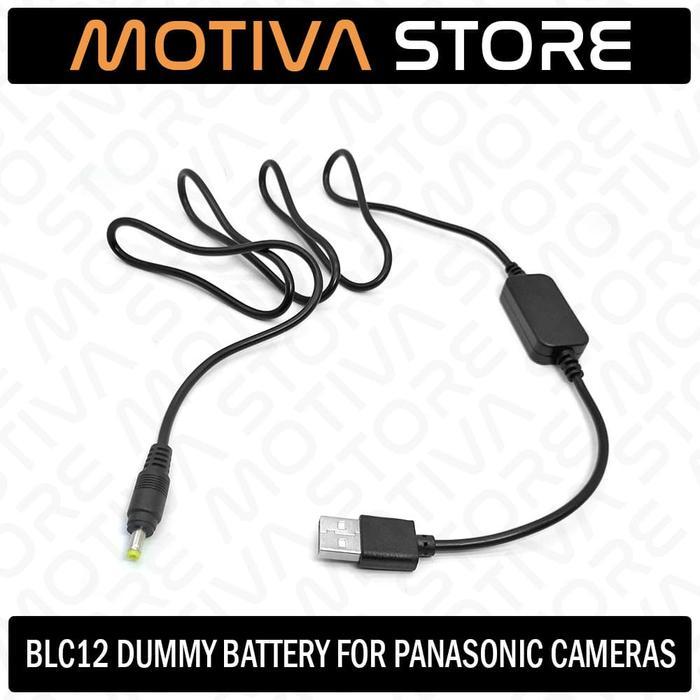 terlaris blc12 dummy battery for panasonic lumix g7 g85 g80 fz1000 fz2500 dcc8