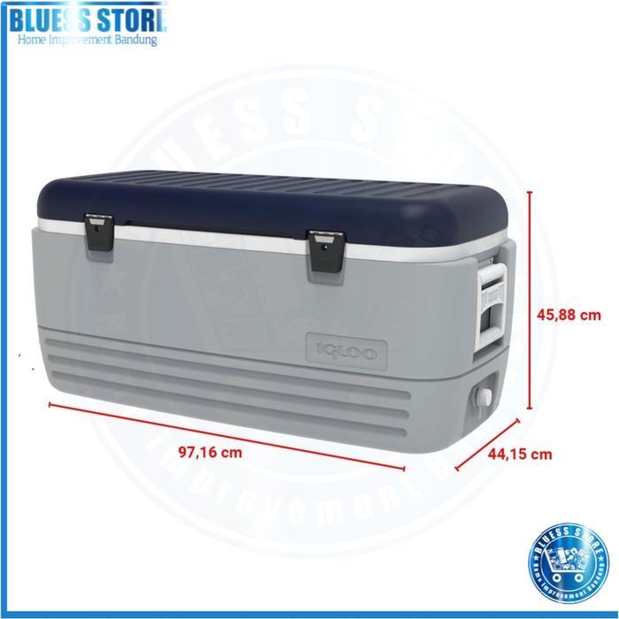 Igloo Cooler Box Maxcold 120 Qt Box Es Tempat Minuman Cool Box 113 Lt