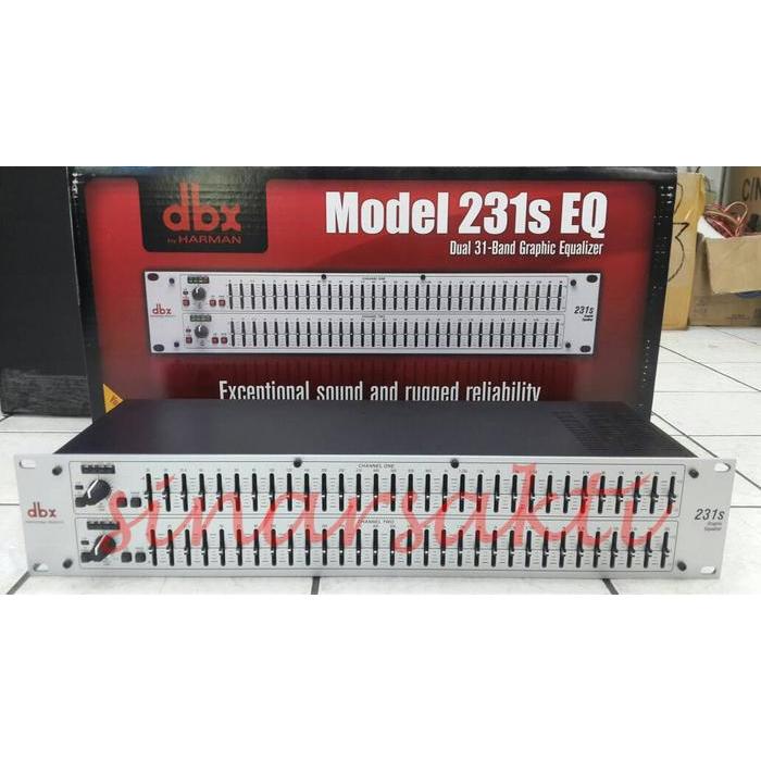 Kualitas Terbaik Equalizer Dbx 231S ( Original )