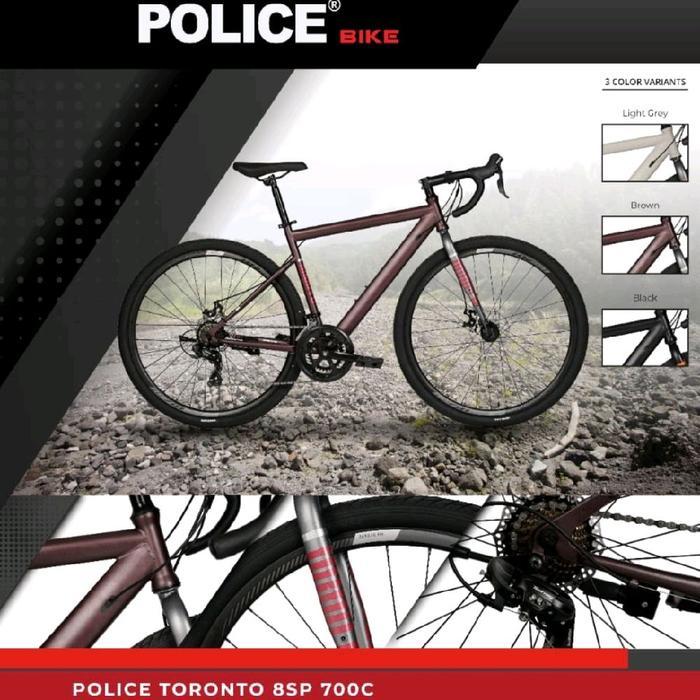 Sepeda Balap Roadbike Element Police Toronto Gravel New