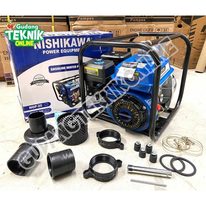 Mesin Pompa Air Alkon 2" 3" NGP20 NGP30 NISHIKAWA Waterpump Water Pump 2 3 Inch Pompa Sedot Air Irig