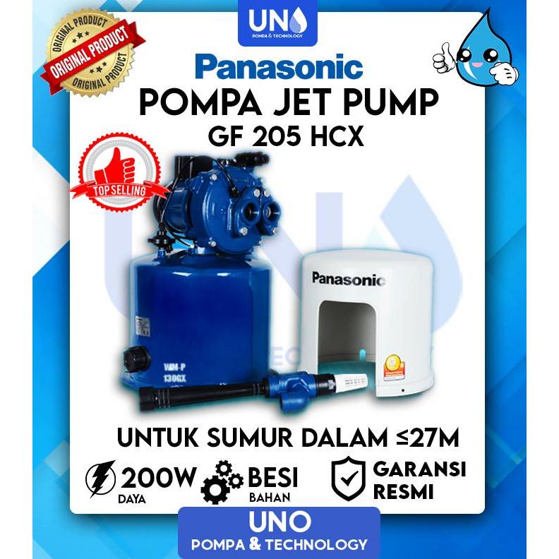 Pompa air Panasonic Jet Pump GF 205 HCX