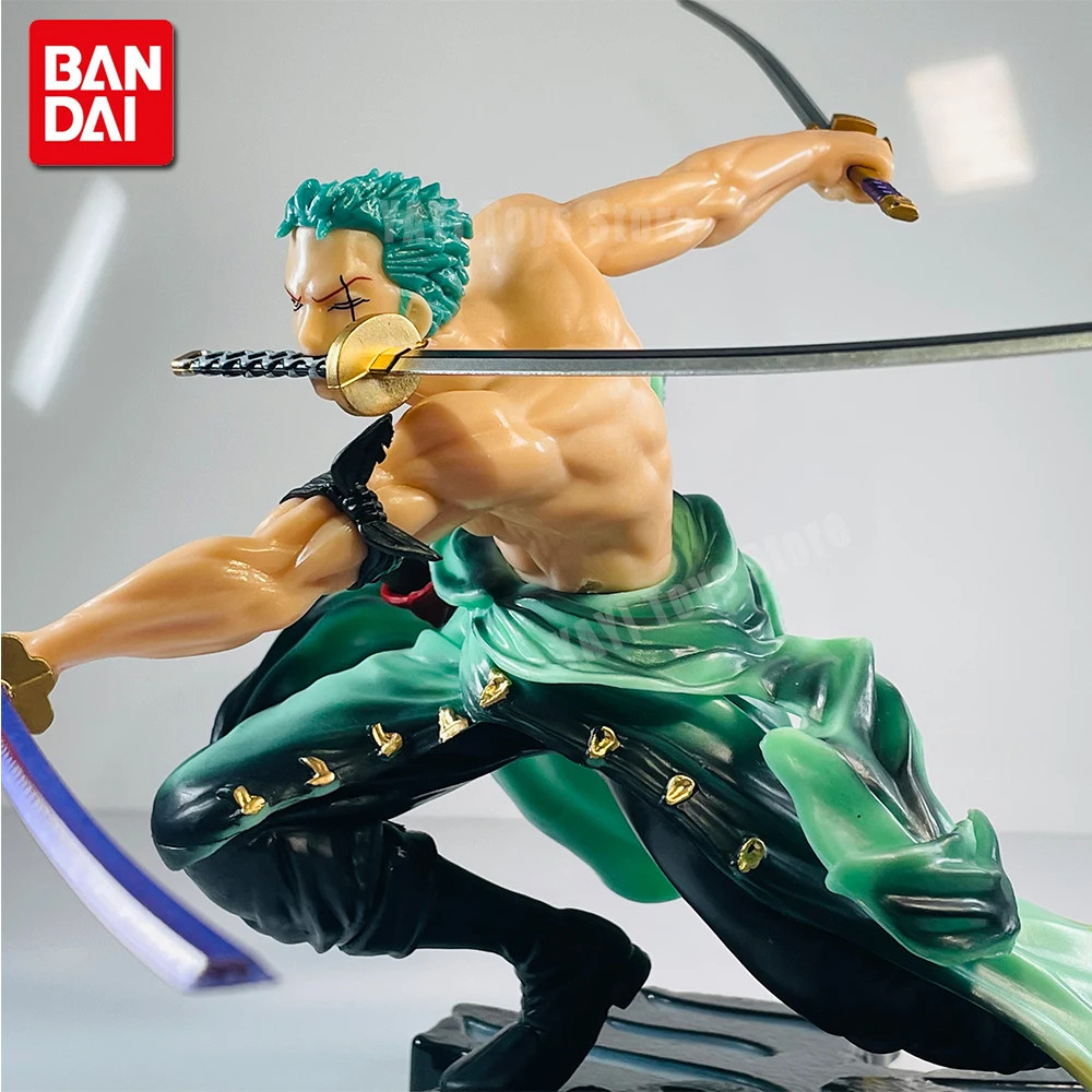 Hot New Anime Figure Roronoa Zoro Three-blade Sa-maximum Manga Anime Statue Action Figure Collection