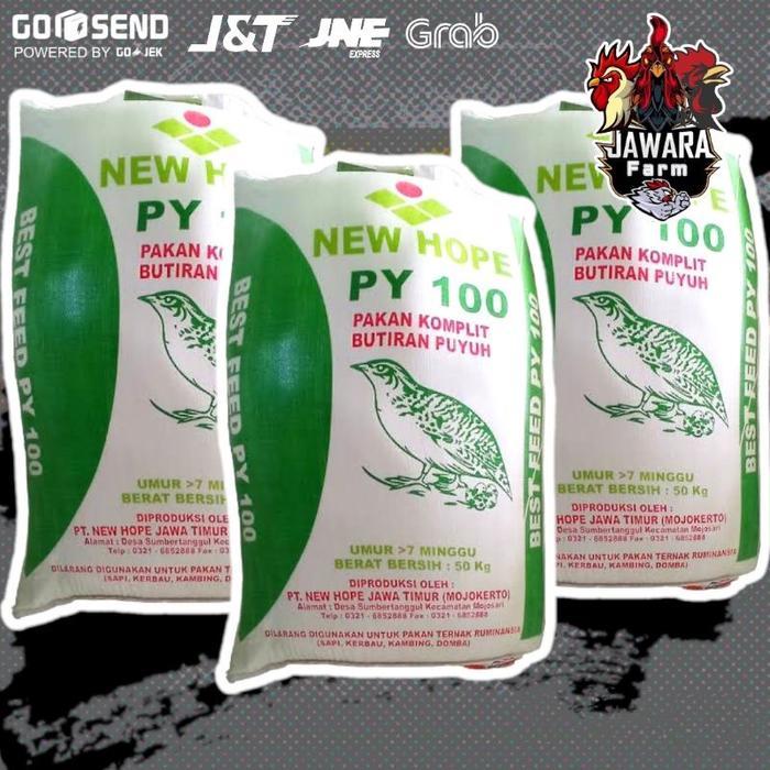 Pakan Pur Puyuh Petelur Petelur PY100B 1 Kg