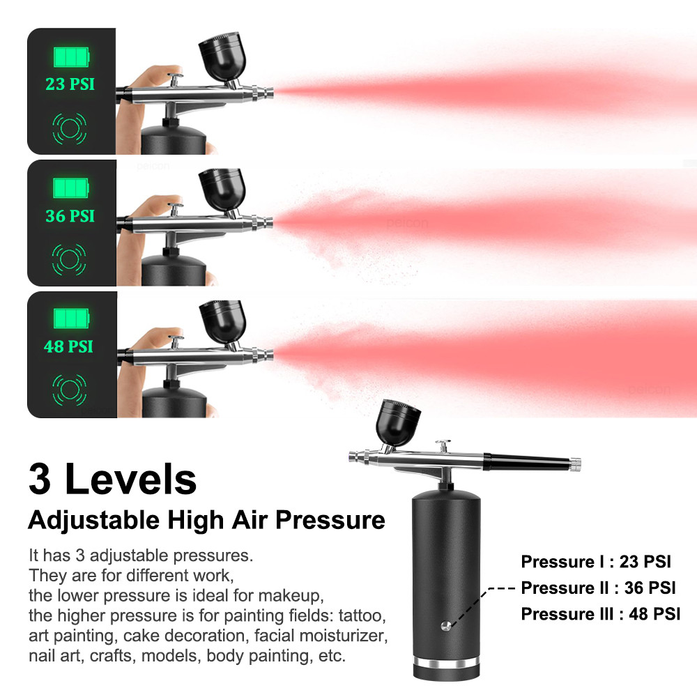 Airbrush with Compressor Airbrush Painting Mini Spray for Painting Electric Paint Airbrush
