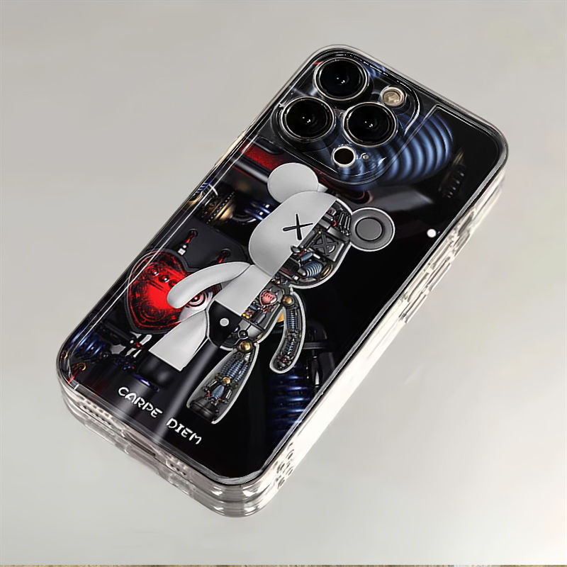 Fantasi Kreatif Soft Mesin Gloomy Bear Case Hp Iphone 17 Pro Max 17 Air 13 Mini 16E 16 Pro Max 16 Pl