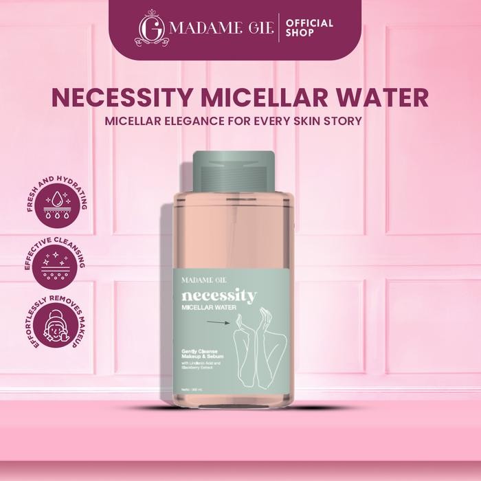 KJ [PRE-ORDER] [EXCLUSIVE AUREL HERMANSYAH] Madame Gie Necessity Micellar Water - 300ml Pembersih