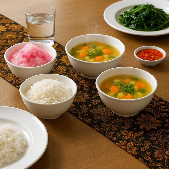 [12 pcs] Mangkok Melamin Kecil Nasi Sop Prasmanan Kuah Semi Melamin Kobokan