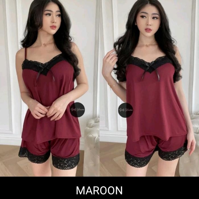 Mantab Lingerie Setelan Tanktop Celana Pendek-Baju Santai Terlariss 