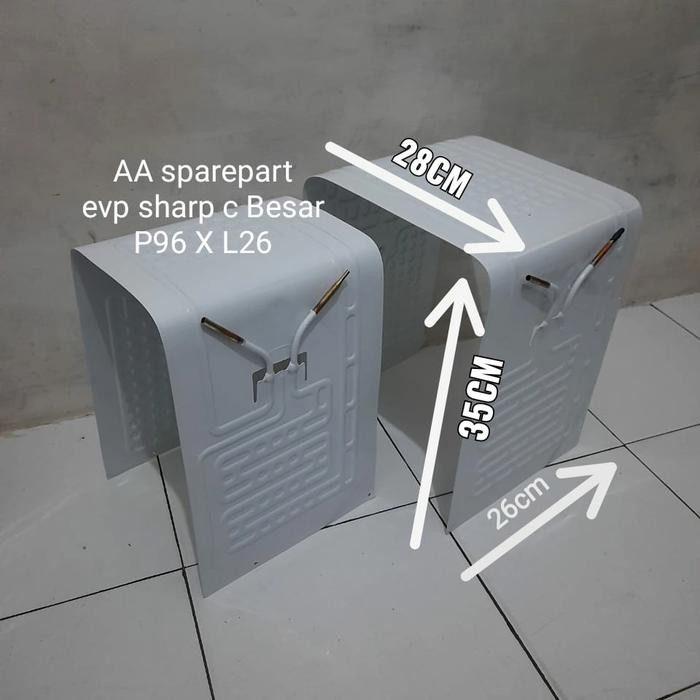 Ready evap kulkas sharp c besar 96x26