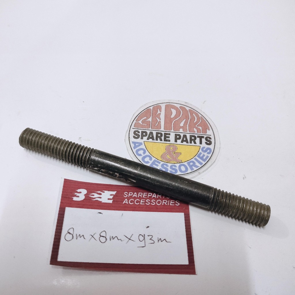 Baut Blok seher DT100 RX100 DT DTX GP TRS Baut tusuk tanam boring 8X8X93 Limited Item Barang Langka 