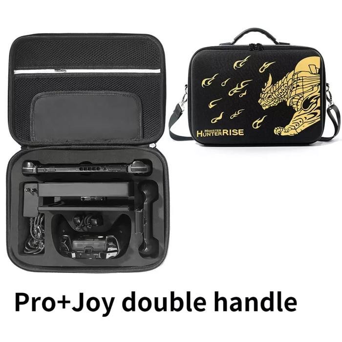 Nintendo Switch Monster Hunter Rise E Eva Carry Travel Storage Bag Tas