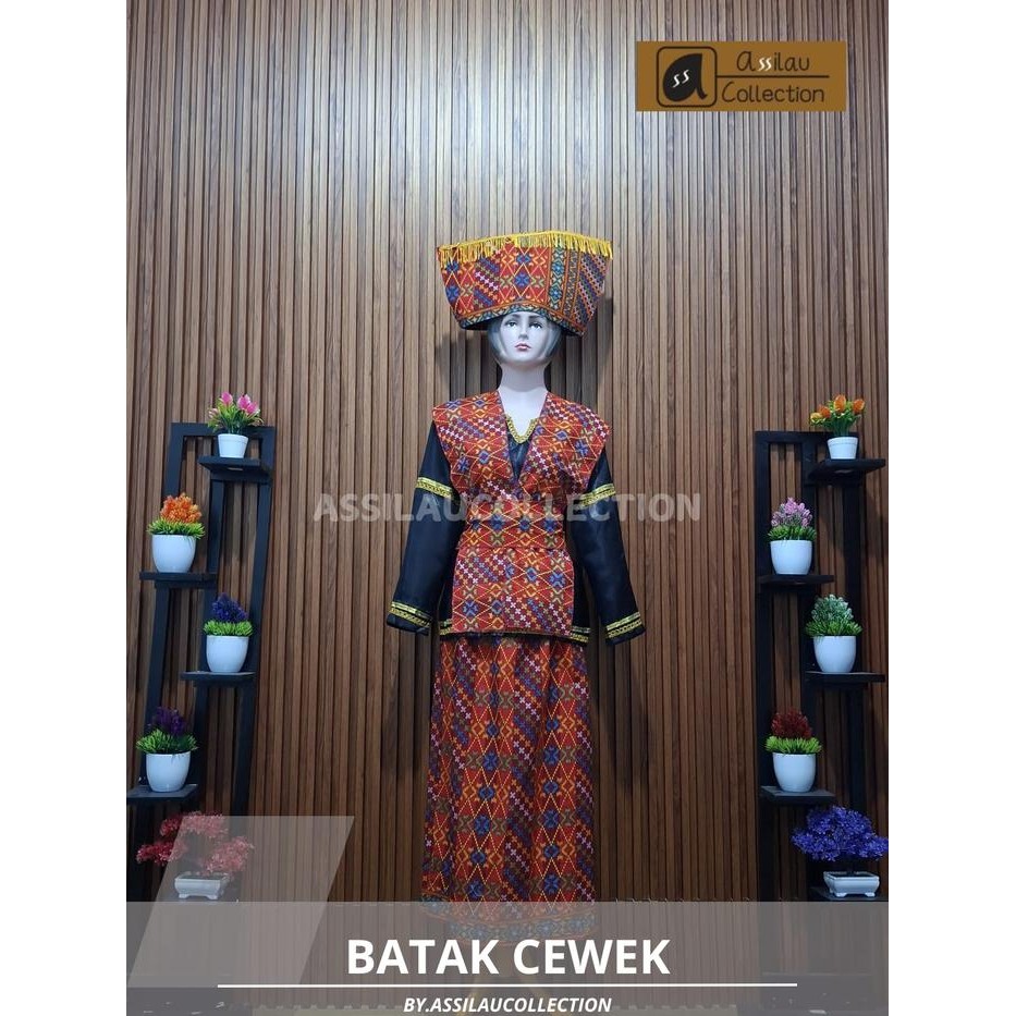 BAJU ADAT BATAK SIMALUNGUN DEWASA SATUAN (LAKI/CEWEK)