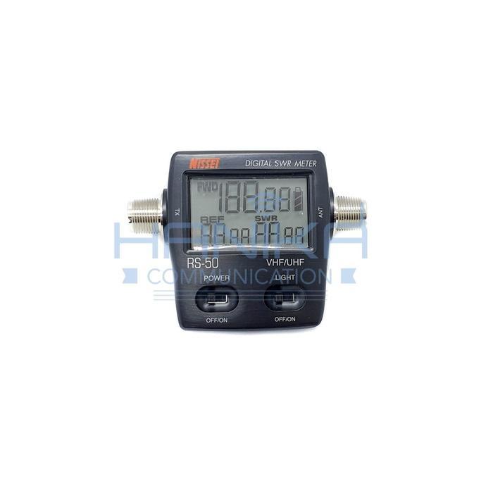 Nissei Rs-50 Digital Swr Tt Meter Vhf Uhf Portable Radio Rig Ht Rs50