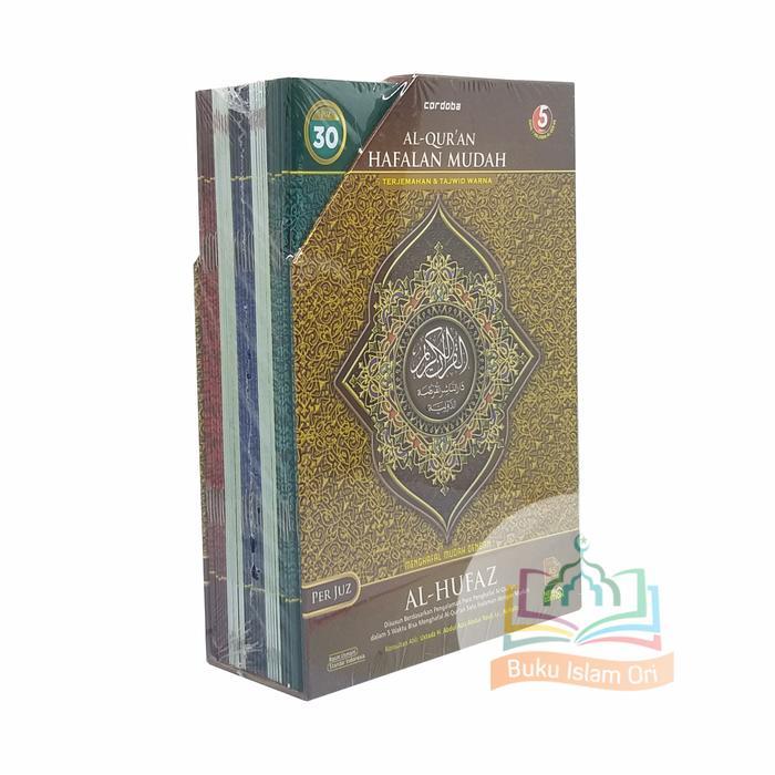 AL QURAN HAFALAN AL HUFAZ A5 PER JUZ ORI - TERJEMAHAN DAN TAJWID WARNA