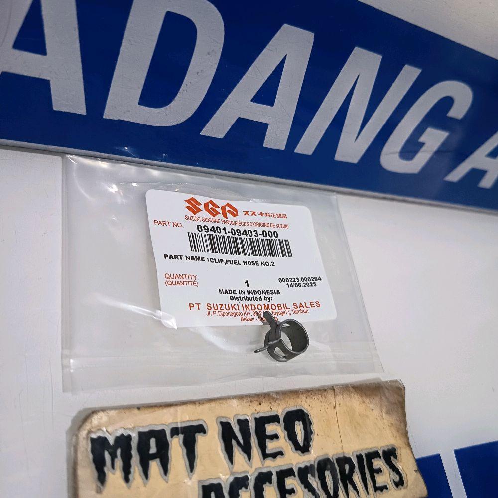 CLAMP KLEM SELANG BENSIN SPIN SKYWAVE SATRIA FU 150 SMASH SHOGUN SATRIA 2TAK ORIGINAL SGP 09401-0940