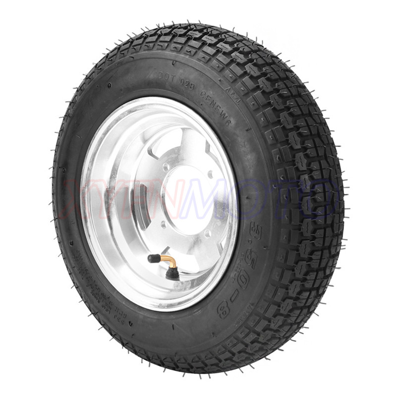 3.50-8 Tire And Wheel Hub With inner tube 8 inch Aluminum Alloy wheel hub For Monkey Z50 Z50R Z50J