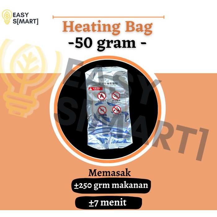 Self Heating Bag/ Pemanas Makanan Instant/ Masak Makanan Instan/ Alat Masak Camping/ Alat Masak