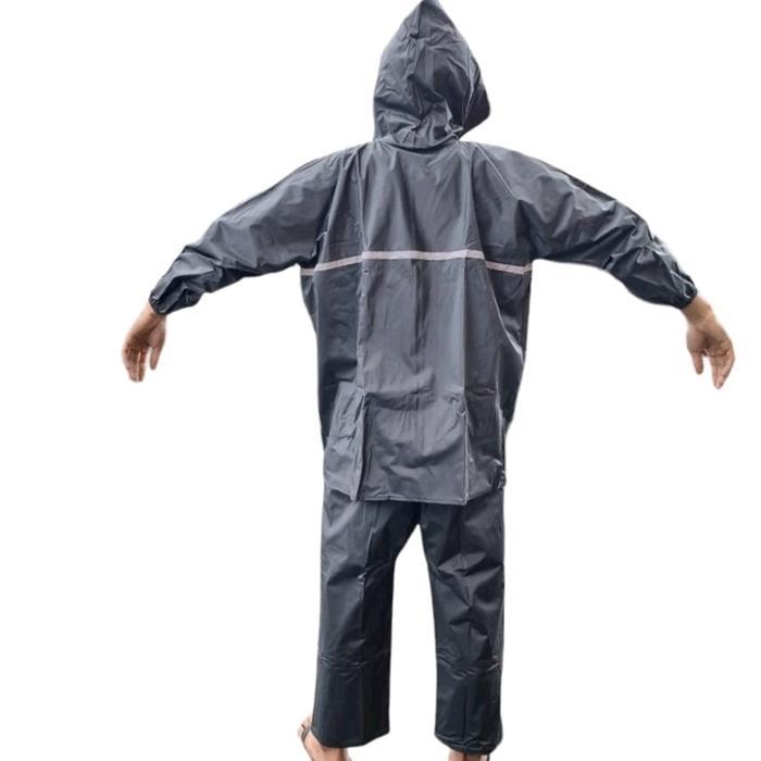 JAS HUJAN MANTEL SETELAN BAJU CELANA LOGO HONDA BAHAN WATERPROOF ANTI AIR ANTI BOCOR