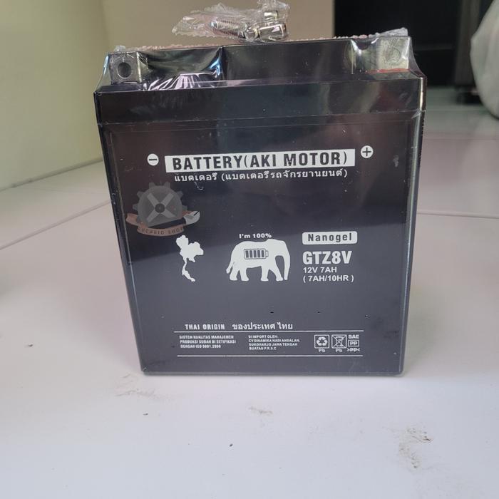 ACCU KERING / AKI GTZ8V X-MAX