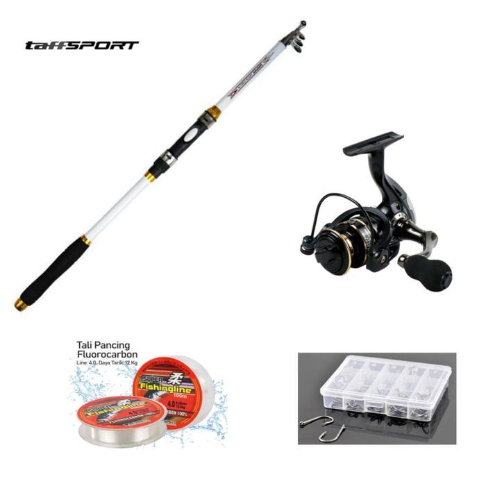 Set Pancing Lengkap Kuat Murah Berkuliatas Set Pancing Laut Set Joran