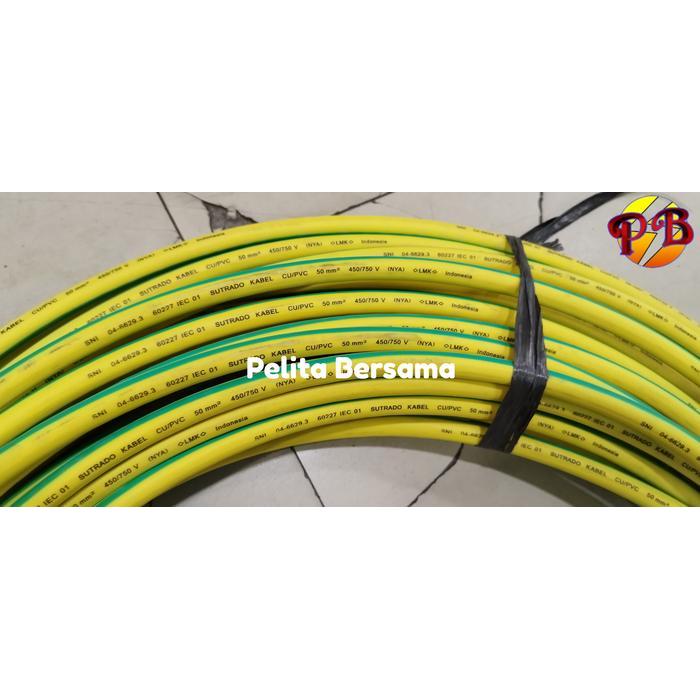 Kabel Nya 50 Mm Sutrado / Kabel Nya 50 Mm Merk Sutrado (Meteran)