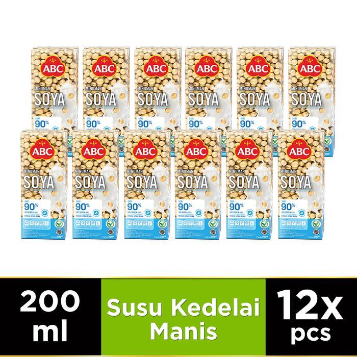 p410- Abc Susu Sari Kedelai 200 Ml - Multipack 12 Pcs