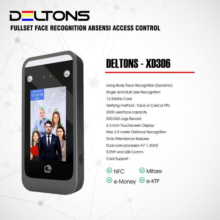 rw9r- Fullset Smart Face Recognition Deltons Access Control Door Em Lock