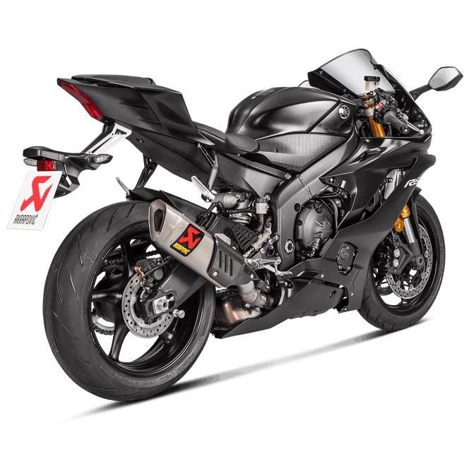 ORIGINAL Knalpot AKRAPOVIC YAMAHA R6 Slip on Silencer READY STOCK