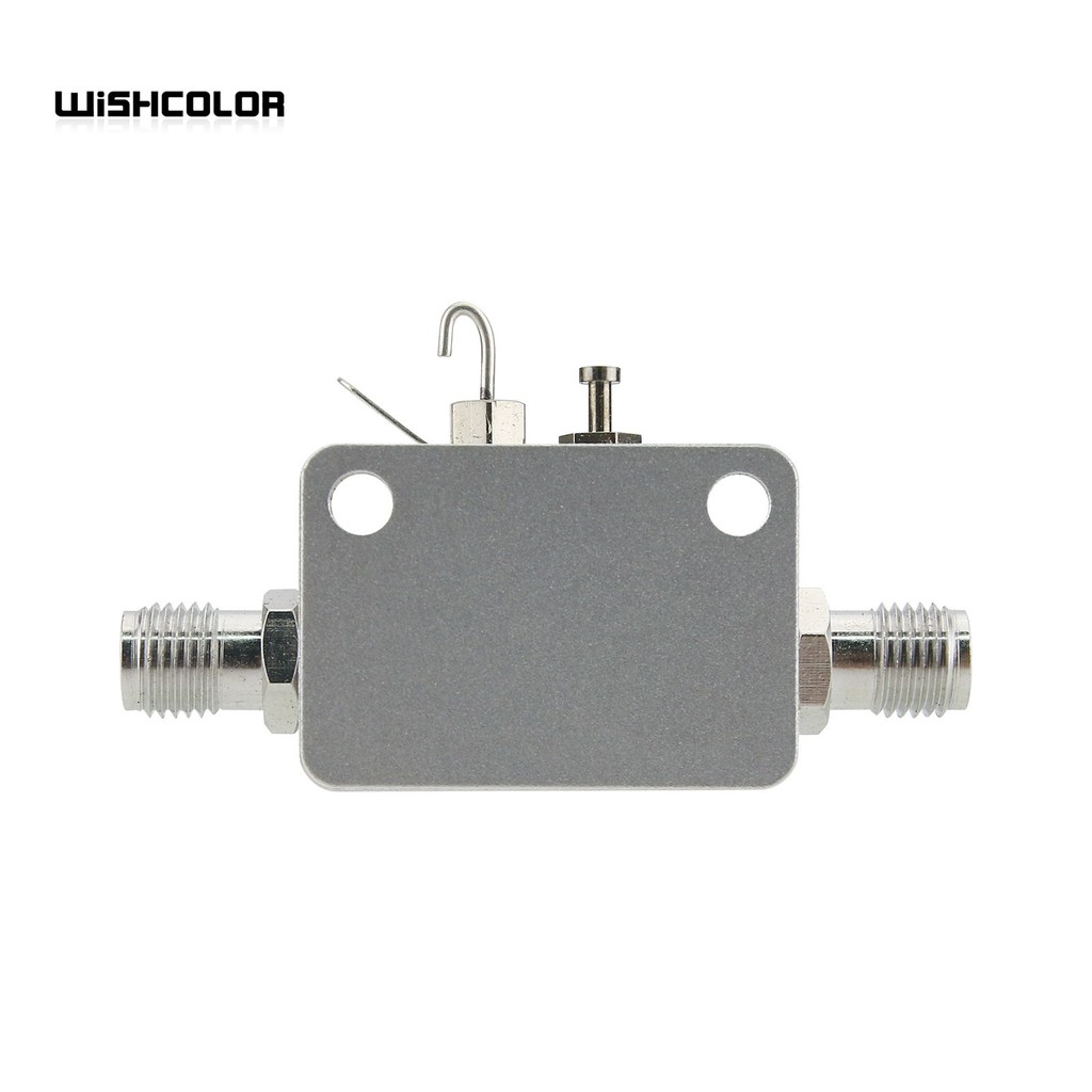 Wishcolor 10Mhz-10Ghz Rf Isolator Dc Block Coaxial Bias Tee 400Ma Dc Feed With Sma Female Connector