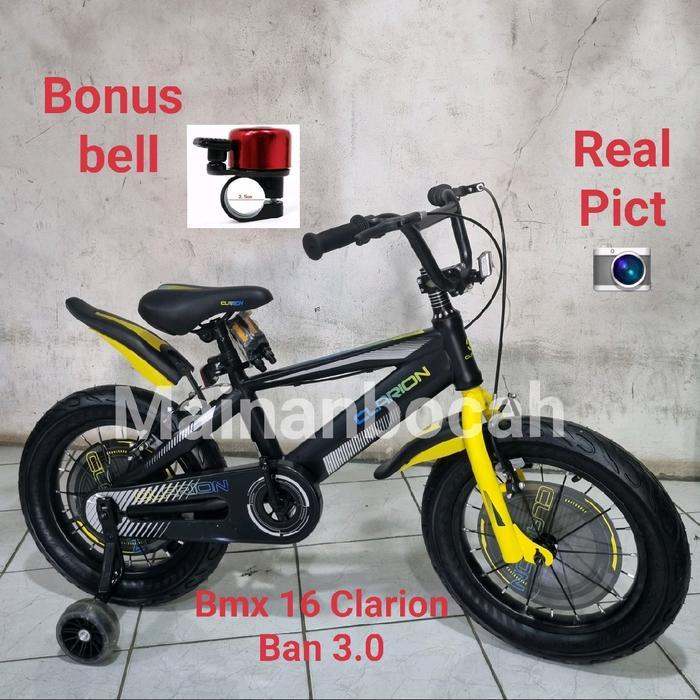 ecdc- Termurah Sepeda Anak Bmx 16 Clarion 8503 Ban 3.0 Sepeda Anak Cowo Clarion 8503