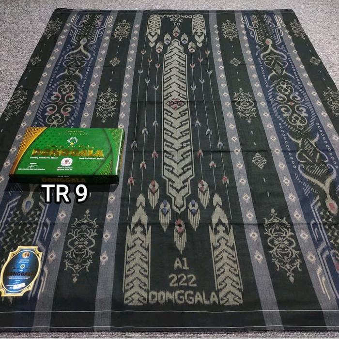 SALE SARUNG DONGGALA A1 NANAS 3D TERLARIS TERMURAH Muslim Dewasa Katun Motif Pria Santri Hitam Bahan