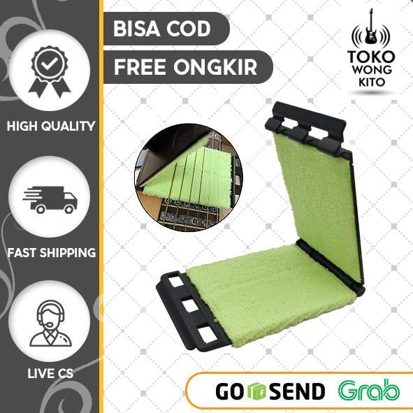 Pembersih Senar Gitar Elektrik Akustik Bass String Scrubber Guitar Fingerboard Cleaner Terbaru