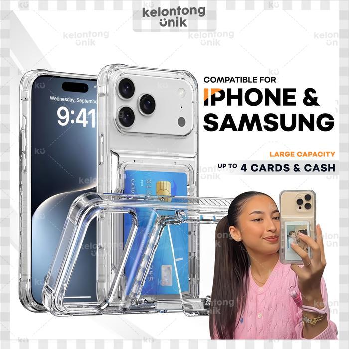 Kelontong Unik Magic Door Card Case - Softcase/ Casing Hp For Iphone Samsung 11 12 13 14 15 16 17