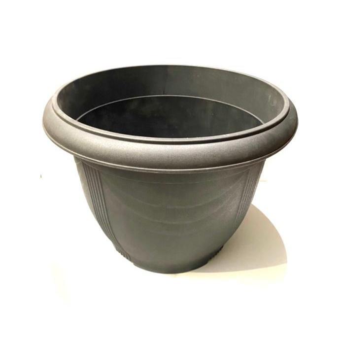 Diskon Gojek Pot Besar 50 Tebal / Pot Tanaman Plastik Pot Hitam Original