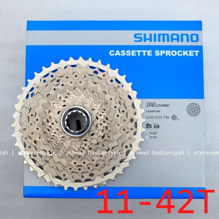 sprocket DEORE 11speed CS-M5100 11-42T cassette 11 speed DEORE M5100