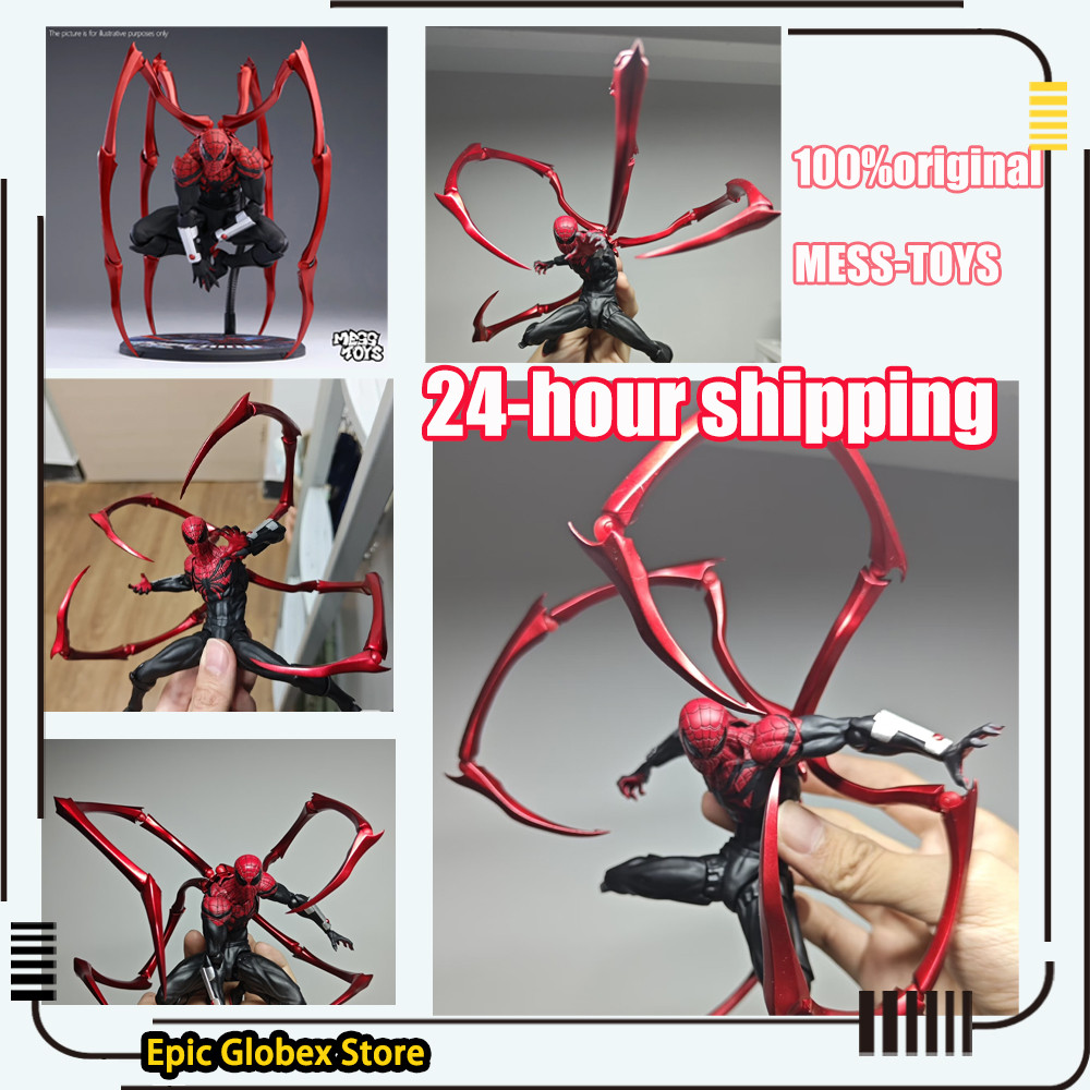 In Stock MessToys Superior Spiderman Figure Mess Toys Superior Spider Man Action Figure CT Toys