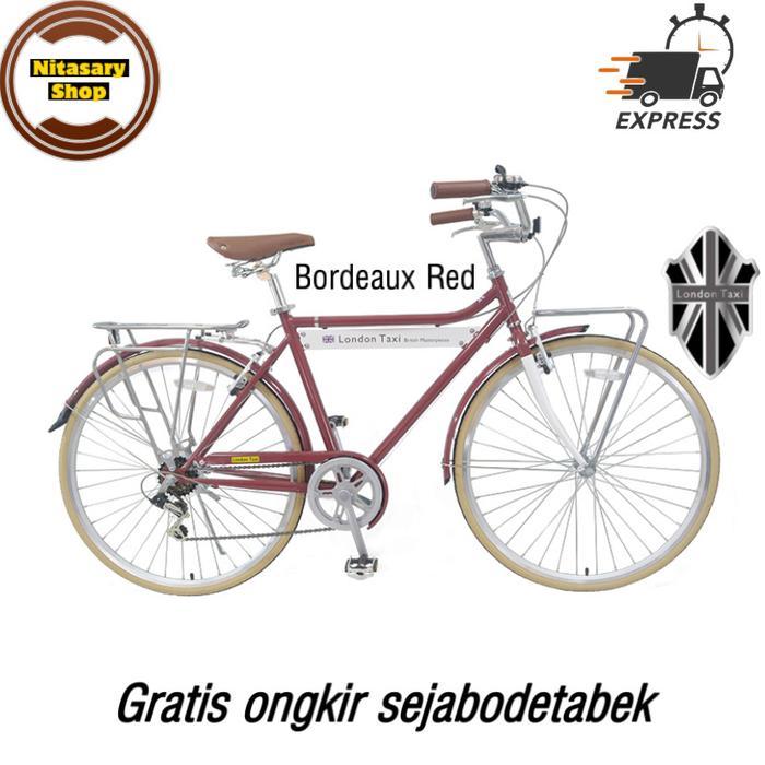Sepeda onthel London Taxi CRB M 700 C | London Taxi City Bike - Bordeaux Red