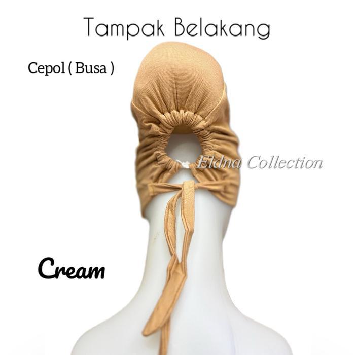 Inner Tali Pet Cepol / Ciput Pet Tali Konde / Inner Busa Pet Tali / Dalaman Hijab Pet Tali cepol /