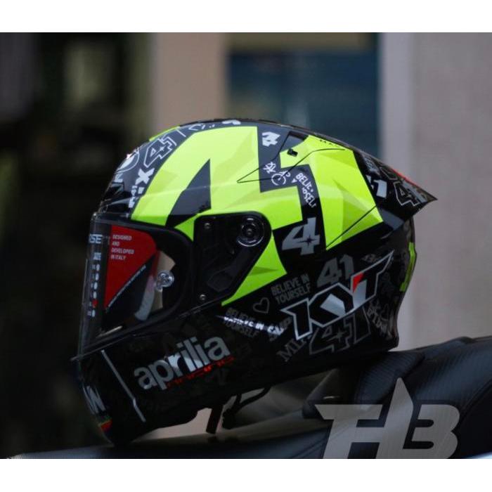 Helm KYT TT Course Espargaro 2021 gloss Repaint TTcourse - M