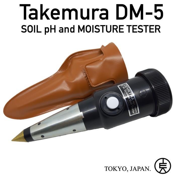 Takemura DM-5 Soil pH & Humidity Tester - DM5