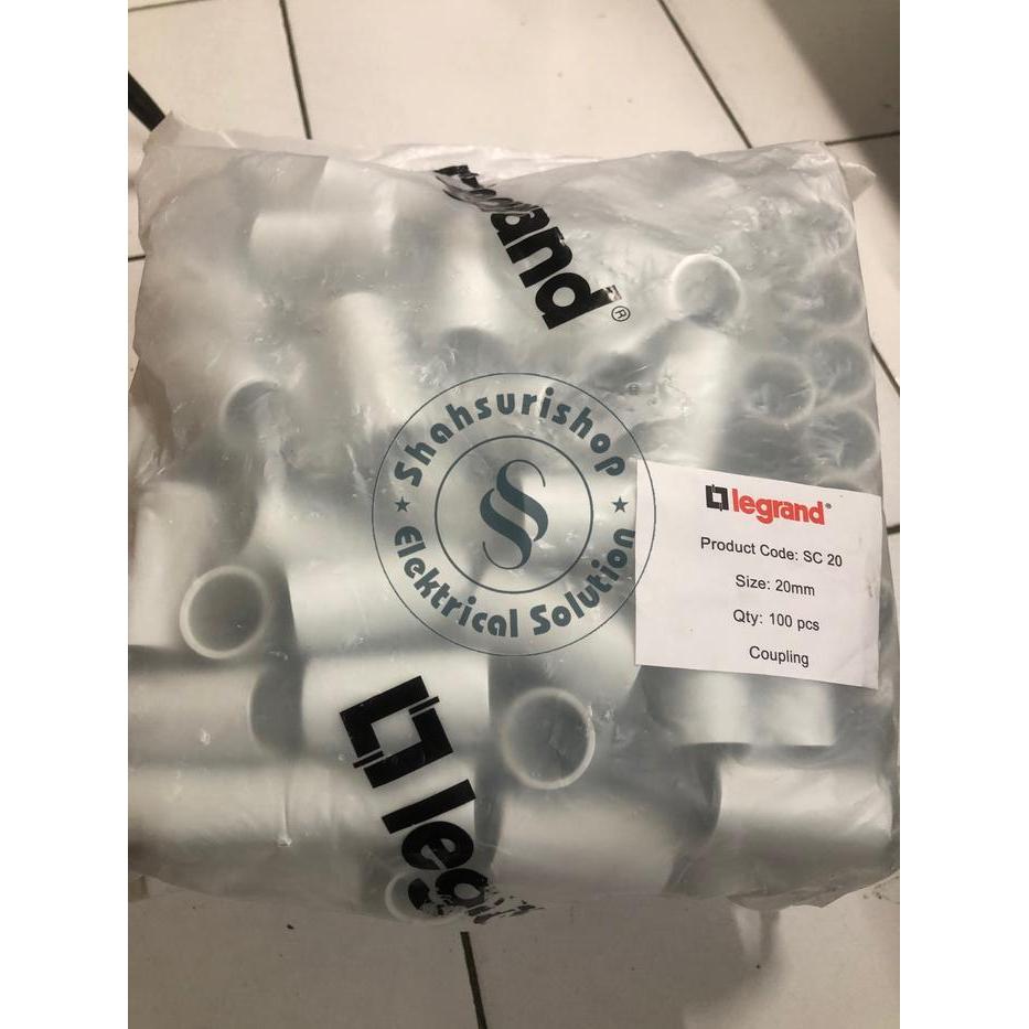 TERMURAH SOK SOCK SHOCK LEGRAND 20 MM 20MM PER PACK ISI 100 PCS